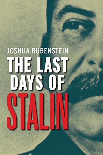 Book cover showing half face photo of Stalin. Last Days of Stalin http://yalebooks.com/book/9780300192223/last-days-stalin